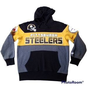 Pittsburgh Steelers Hoodie Sweatshirt Hands High sz Medium